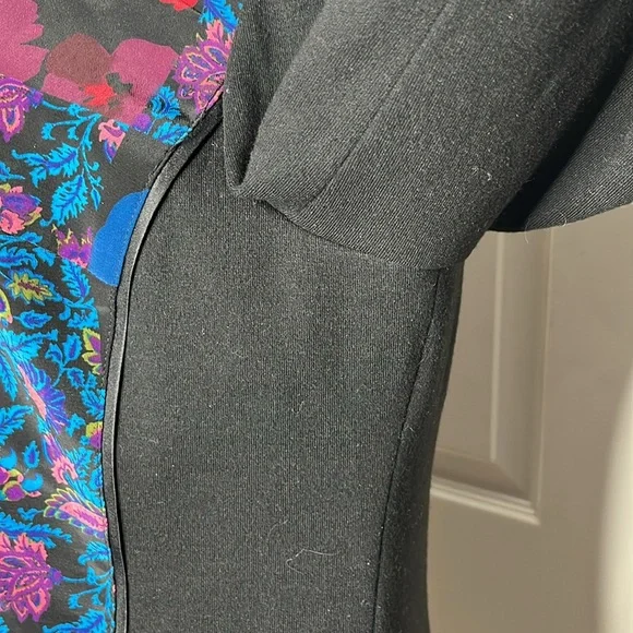 Goldwater Creek Sateen Floral Patchwork Pattern Japanese Style Jacket L - Picture 10 of 16